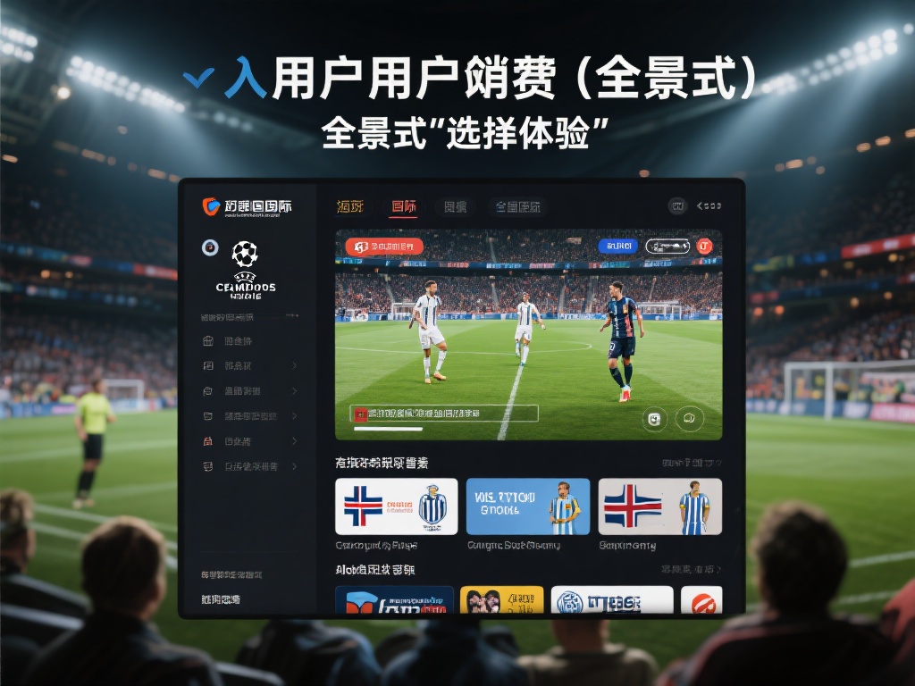 例如，对于喜欢足球的用户，不仅能实时观看国际化大赛