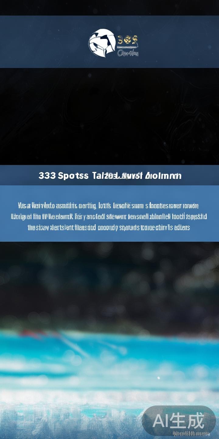 在信息爆炸的时代，新闻泛泛而谈已难以满足热衷体育的